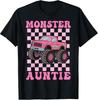 Monster Truck Auntie Family Matching Monster Truck Lovers T-Shirt