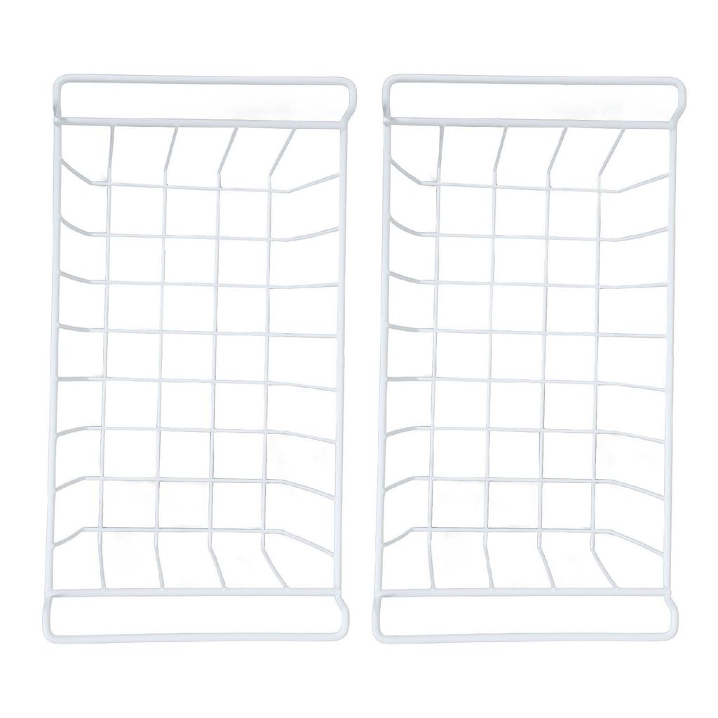 Basket Steel Wire PE Coating Space Saving Multifunctional     Bin for Refrigerator Food Storage