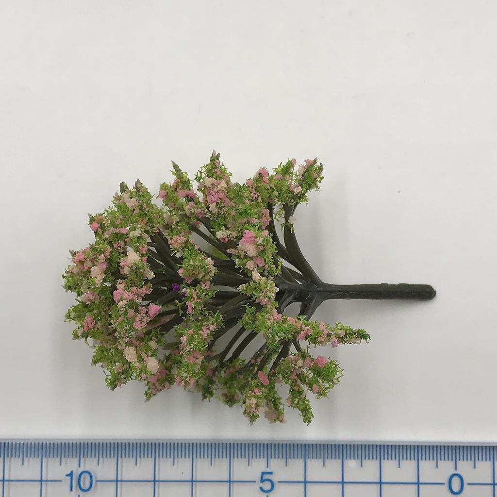 Green Cherry Palm Pine Forest N Architectural Tree Cherry 8 Pieces [DauStage] Blossom, Bamboo, Trees, Willow, Model, Gauge, Diorama, Railway,