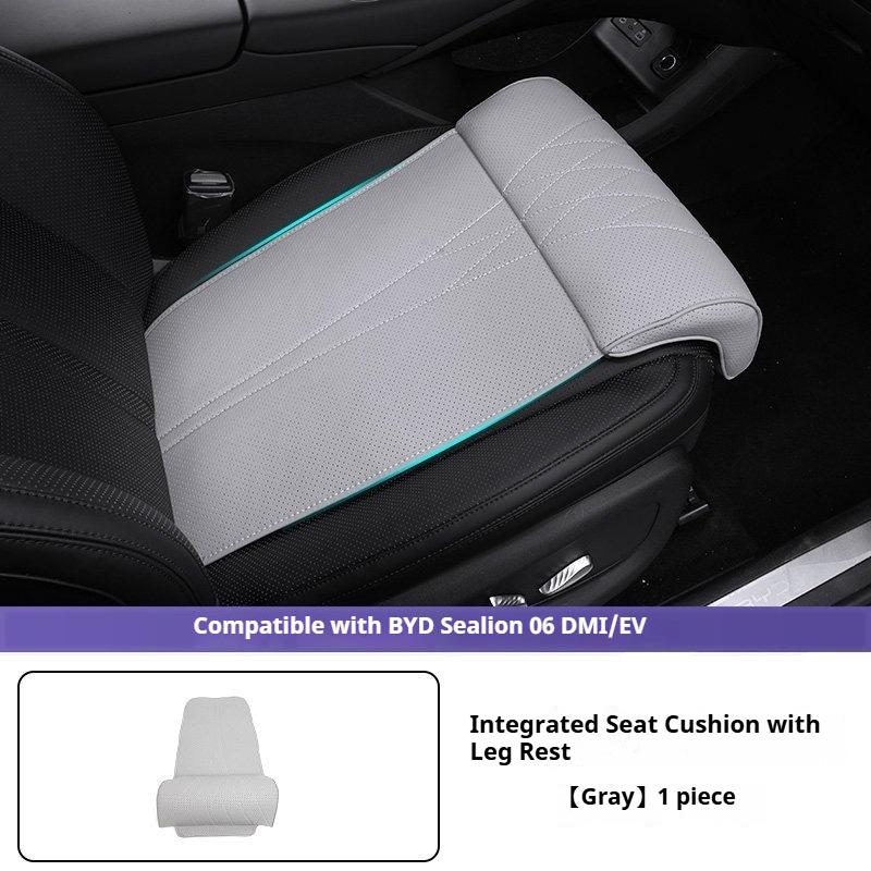For BYD Sealion 05 06 EV DMI Car Seat Leg Support Extension Auto Seat Extender Leg Cushion Leather Pad Mat Interior Accessories