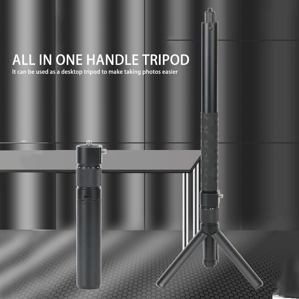 Poignée Bullet Time pour One X3 One X2 One R ONE X ONE EVO Trépied Pliant Multifonctionnel Action Poignée Selfie Bullet Time