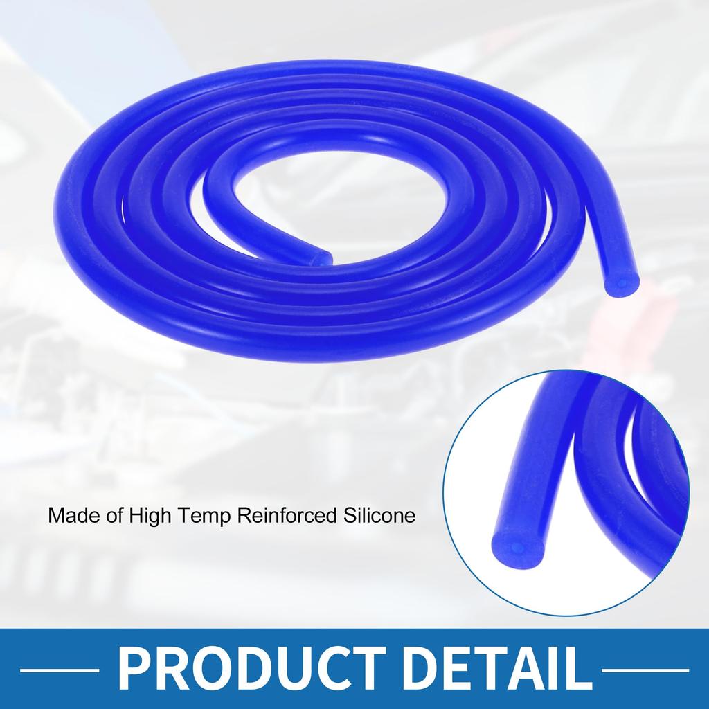 A ABSOPRO Silicone Vacuum Tube Hose High Temperature 5' 1/16