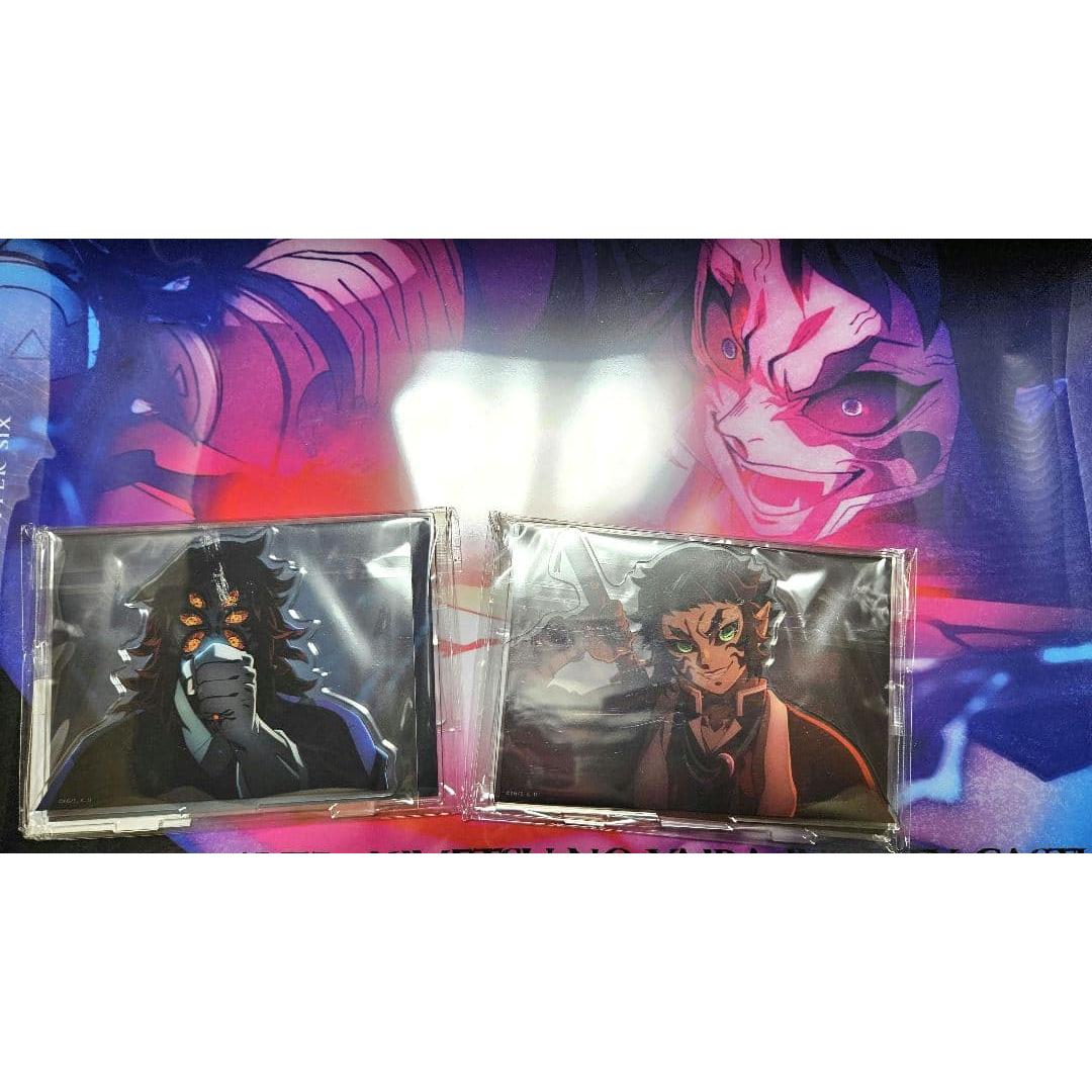 Used Demon Slayer: Kimetsu no Yaiba Collaboration Cafe Katake Akusta & Kuroshimu Akusta & Placemat Case
