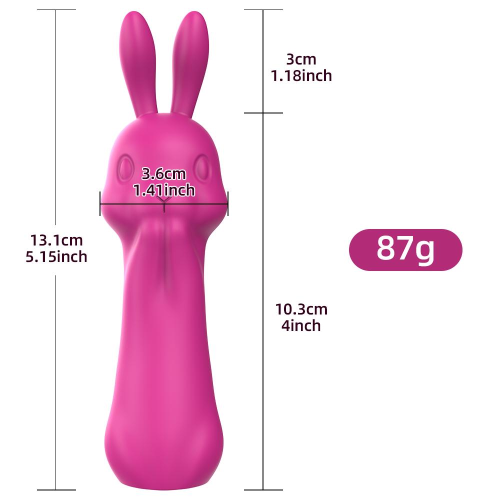Rabbit Vibrator 10 Mode Clitoris Vibration Dildo Masturbator Female Vaginal Massage Adult G-Spot Stimulator Sex Toys For Women