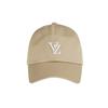 VARZAR 3D Monogram Side Mesh Overfit Ball Cap Beige