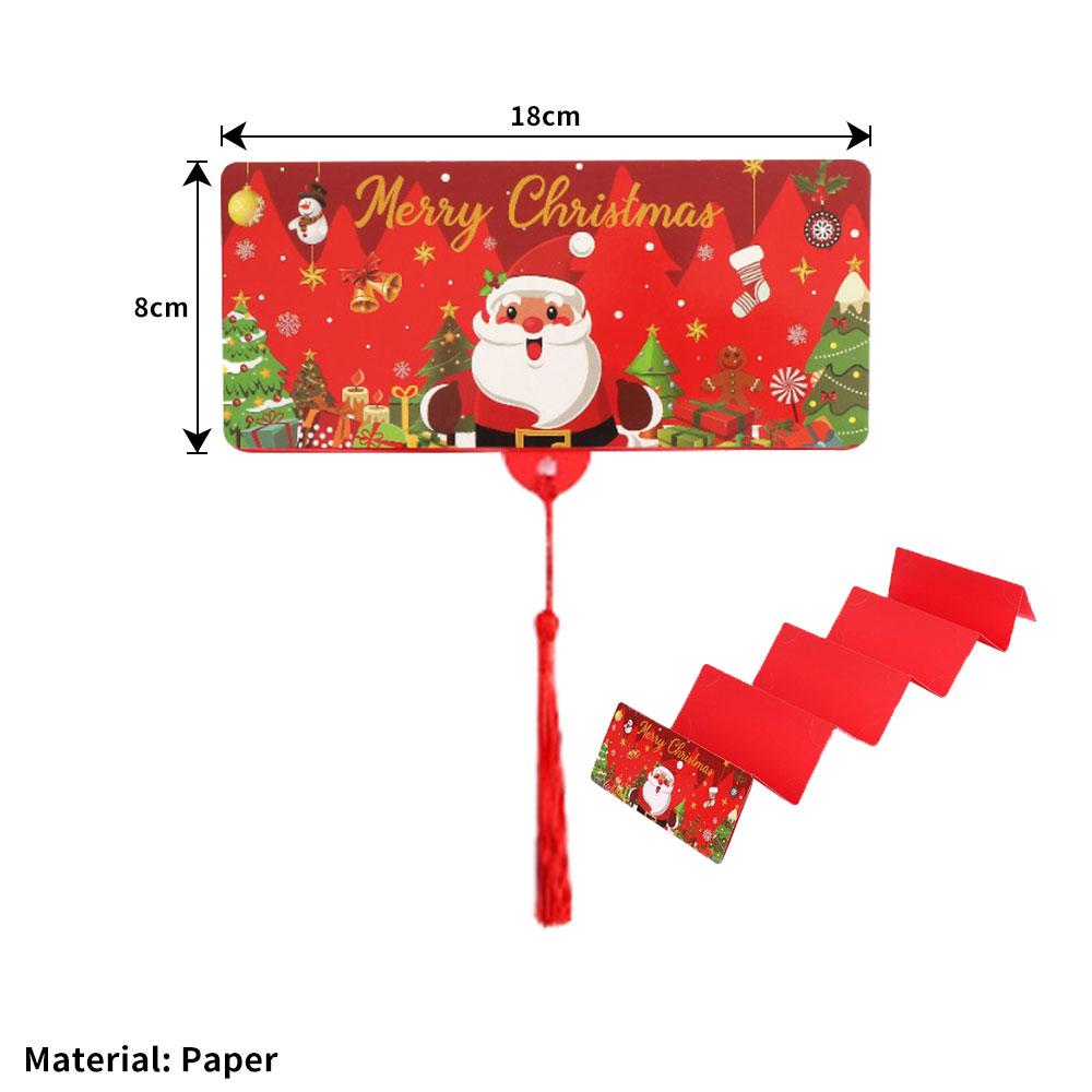 Christmas Money Cards Christmas Party Decoration Kids Favor 2026 Xmas Greeting Money Card Navidad Natal New Year Gift 2026