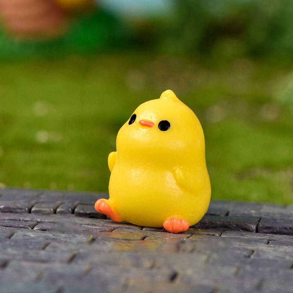 Decor Hen Chicken Miniatures Figurines Fairy Garden Ornaments Home Decorative Micro Landscape