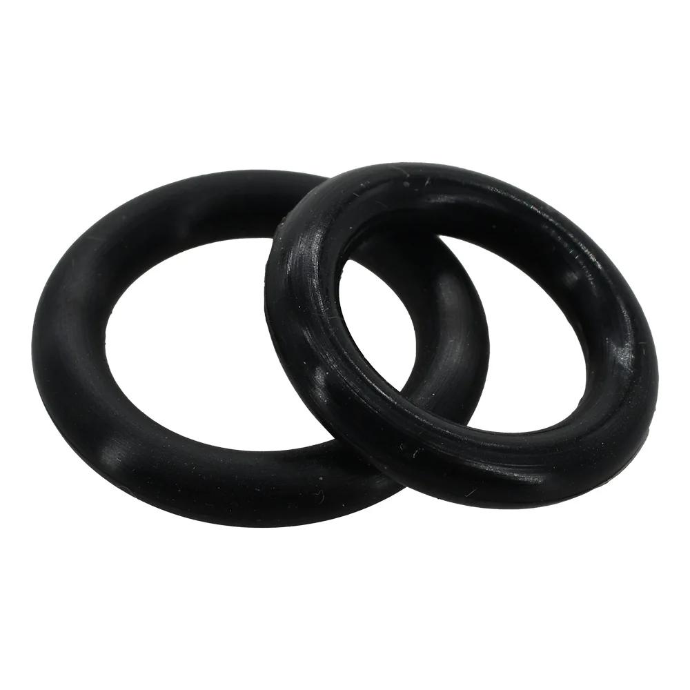 15/50Pcs White/Red/Black O Ring Seal Gasket Thickness CS 2mm OD5mm~60mm Silicone Gasket O-ring Insulated Sealing Round Washer
