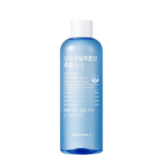 Tonymoly Wonder Hyaluronic Acid Chok Chok Toner, 500ml