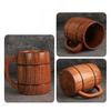 Wooden Water Cup Teacups Coffee Mug Vintage Drinking Cup for Tea Wine