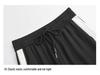 Women's Summer Contrast Wide-Leg Sweatpants - New 2025 Style, Small Size