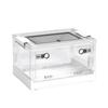 Large Lizards Habitat Box Featuring Ventilated Cover and Detachable Waste Tray For Home Use