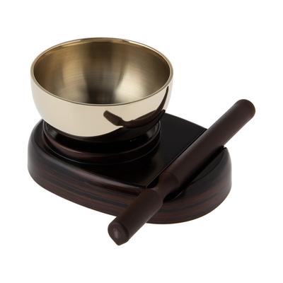 Sunmany Mini Orin Set: Authentic and Easy-to-Use 2.3-inch Rin, Made In Japan. Perfect for Buddhist Altars, Modern Buddhist Accessories, Small and