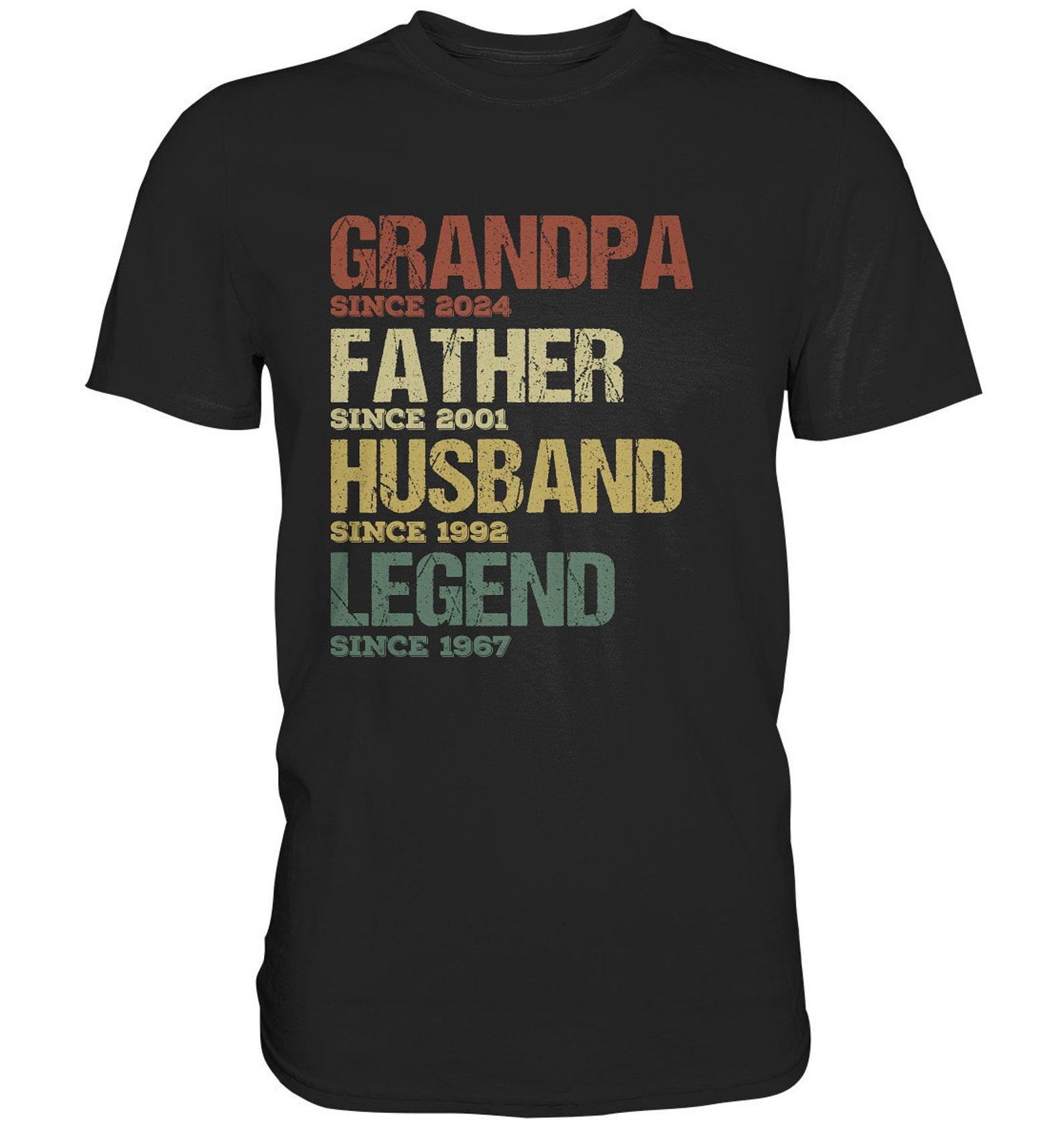 Grandpa Since Personalized - Premium Shirt S
