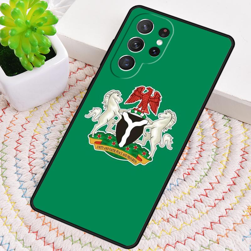 

Nigeria Flag Silicone Phone Case For Samsung Galaxy note 10 pro S26 S25 S24 S23 S22 S21 Plus S25Ultra Capa Cover Galaxy S25+