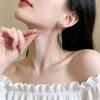 Elegant Bow Tassel Earrings: Stylish, High-End Ear Jewelry for Women