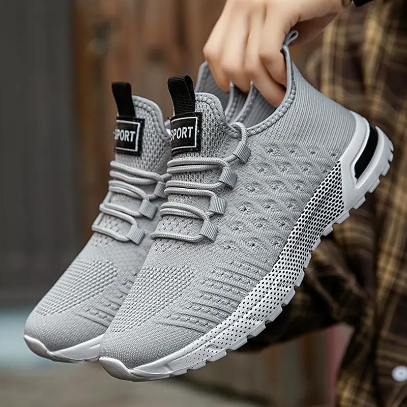 

YRZL Men Sneakers Lightweight Comfortable Athletic Shoes for Men Non Slip Gym Training Shoes Workout Walking Shoes Outdoor Sport 39