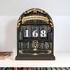 1 pièce Compteur de Lecture Artisanat en Bois Pendentif Accessoires Intéressants pour Étagère Ornements