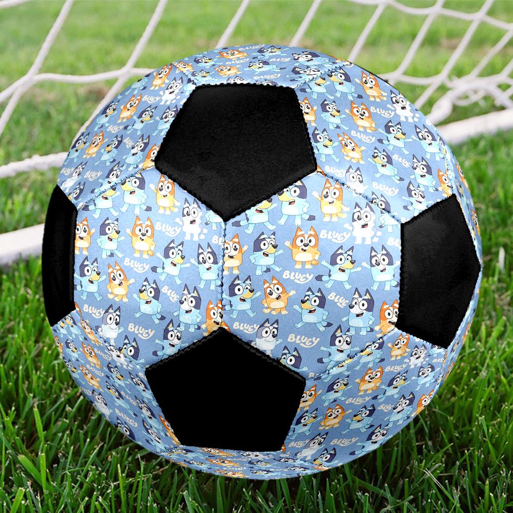 Bluey Theme Size 5 Soccer Ball, Suitable for Both Indoor and Outdoor Matches, a Gift Suitable for Everyone.