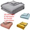 Summer Cool Air Conditioning Quilt Soft Comfortable Bed Blanket Summer Cooler Quilt Kids Adult Single Double Thin Quilt