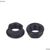 Bicycle Front Axle Nut & Children's Rear Axle Fine Thread Screw with Flange Crank Cap for Bottom Bracket