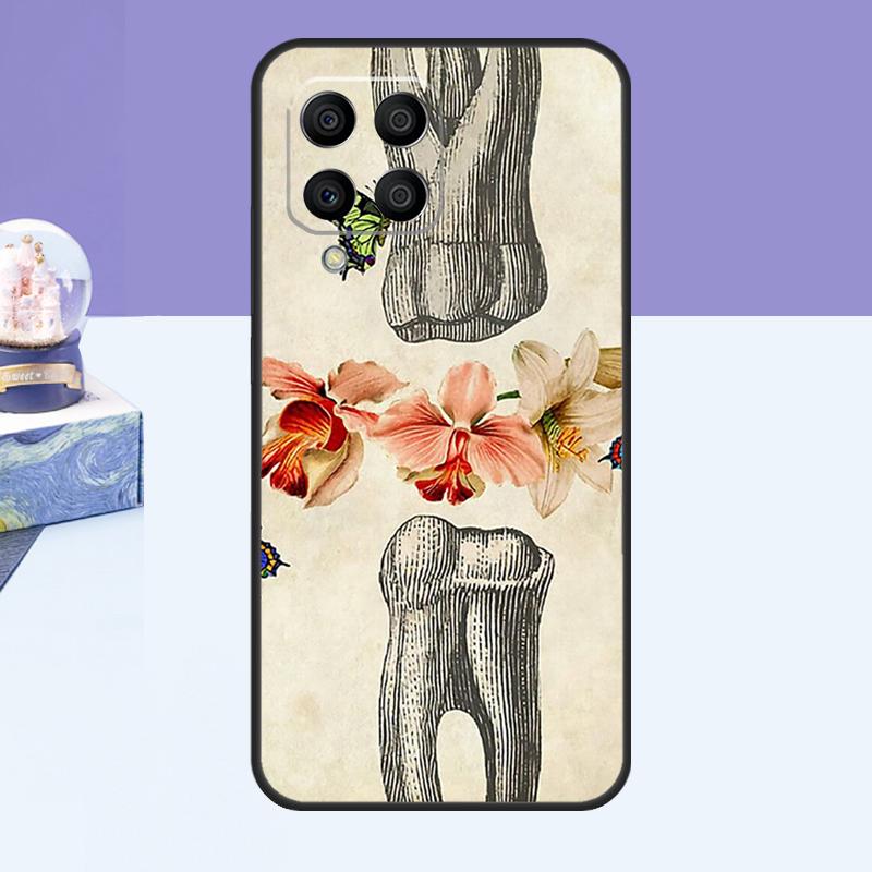 

чехол с рисунком зубов для стоматолога для Samsung Galaxy M14 M54 M13 M23 M16 M11 M21 M31 M20 M34 M52 M32 M12 M36 M56 M15 M55 Samsung M16