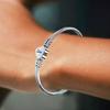 Titanium Steel Bracelet Elegant Classic Simple Design Letter A Heart Shape Bracelet for Women