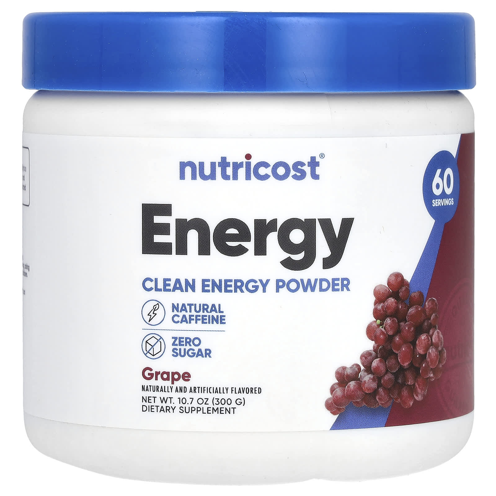 

Energy, Clean Energy Powder, Grape, 300G(10.7Oz)