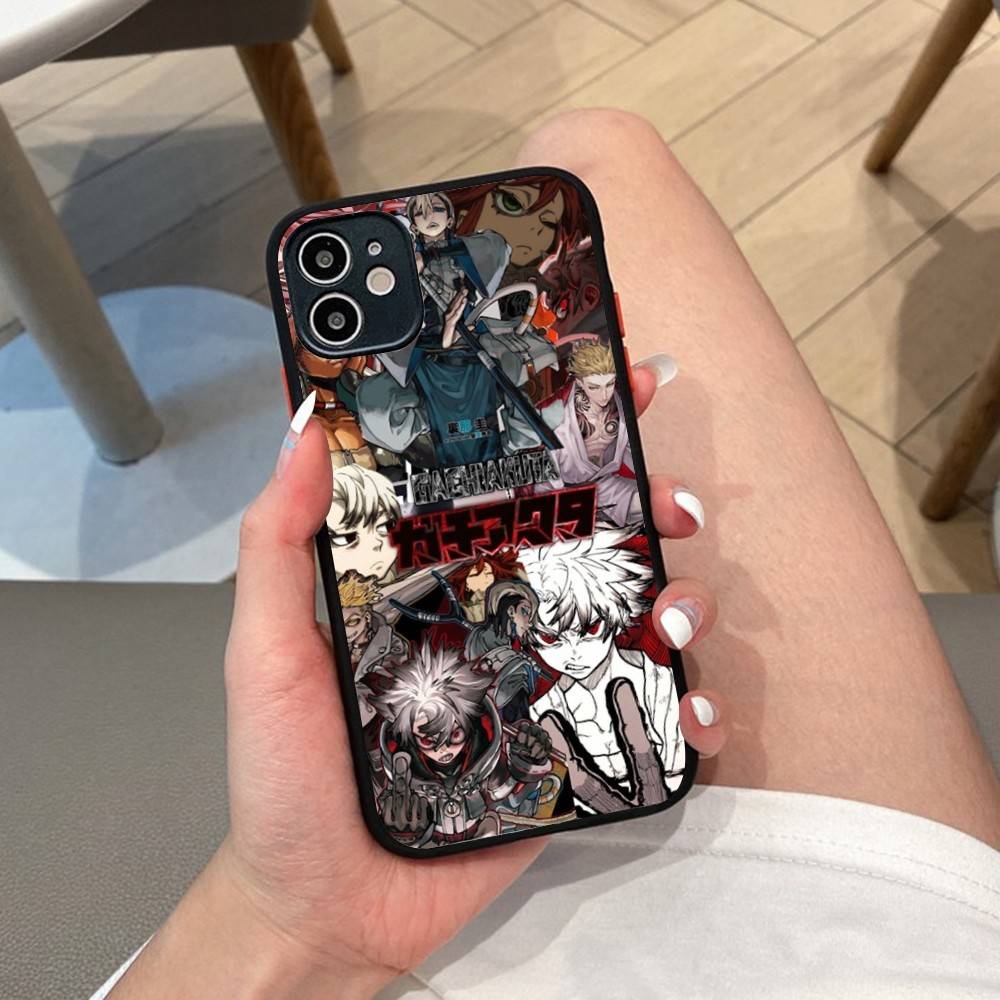 

Anime GachiakutaS Phone Case For IPhone 14 11 12 13 Mini Pro Max 8 7 Plus X XR XS MAX Translucent Matte Cover iphone 12pro max