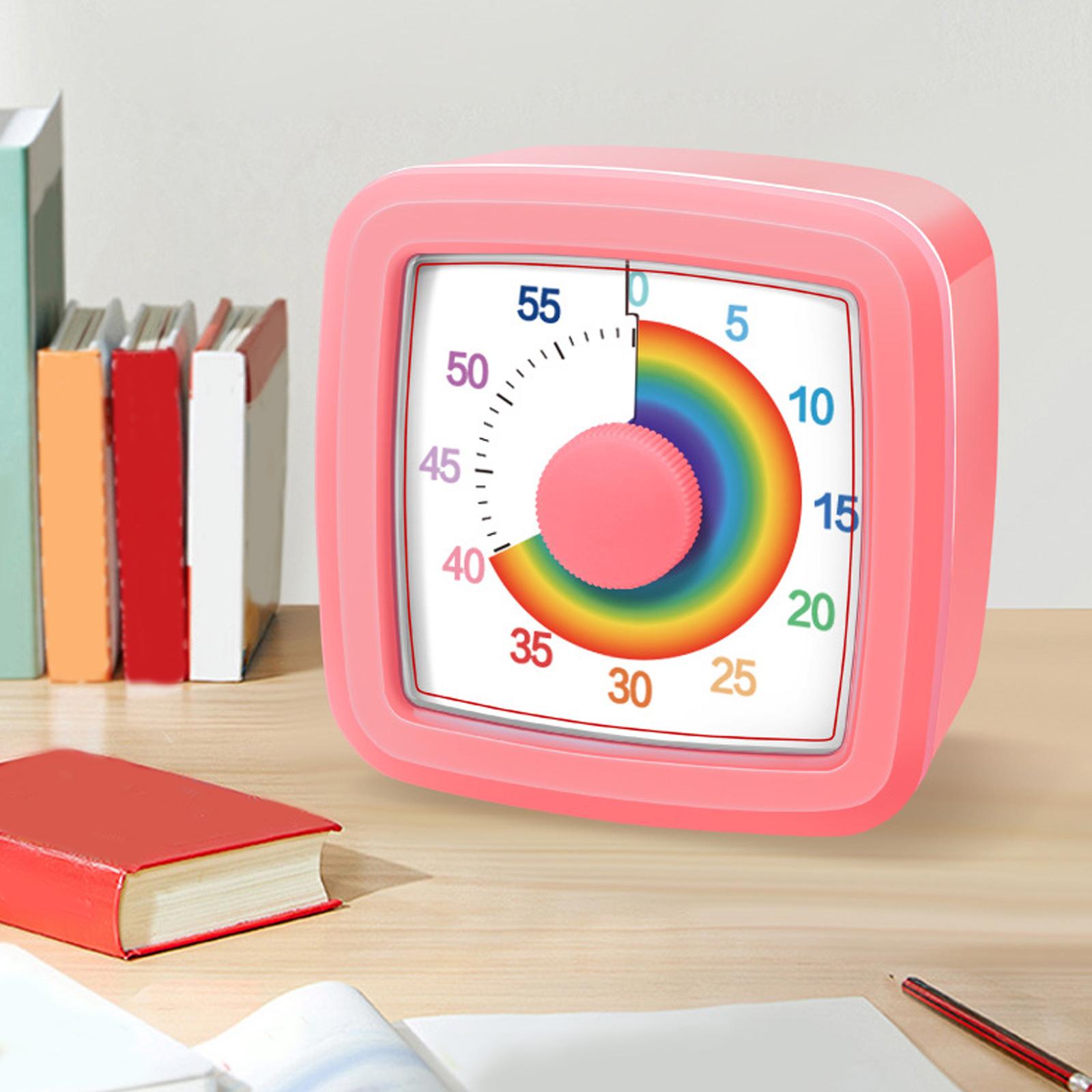 

Kids Educational Timer With Rainbow Disk Countdown Timer Develop Concentration Skills And Time Management синій