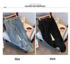 Plus Size Women's High Waist Denim Pants - Slimming, Casual, Loose Fit 