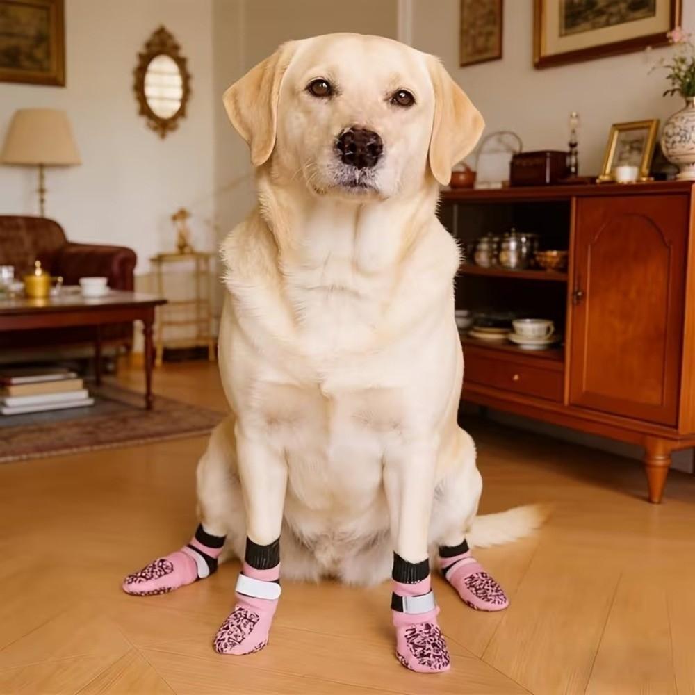 Anti Licking Dog Shoes Socks Adjustable Dog Foot Covers Anti-Slip Dog Socks  Anti-Scratch