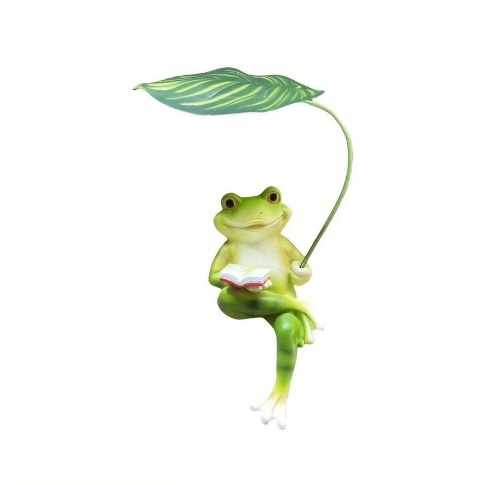 

Смола Сад Лягушка Статуя Милые Животные Миниатюры Скульптура Настольное Украшение Фигурка Лягушки Аквариум Style 1