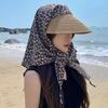 Korean Style Scarf Baseball Cap Star Print Strappy Scarf Hat Fashion Headscarf Baseball Hat  Spring