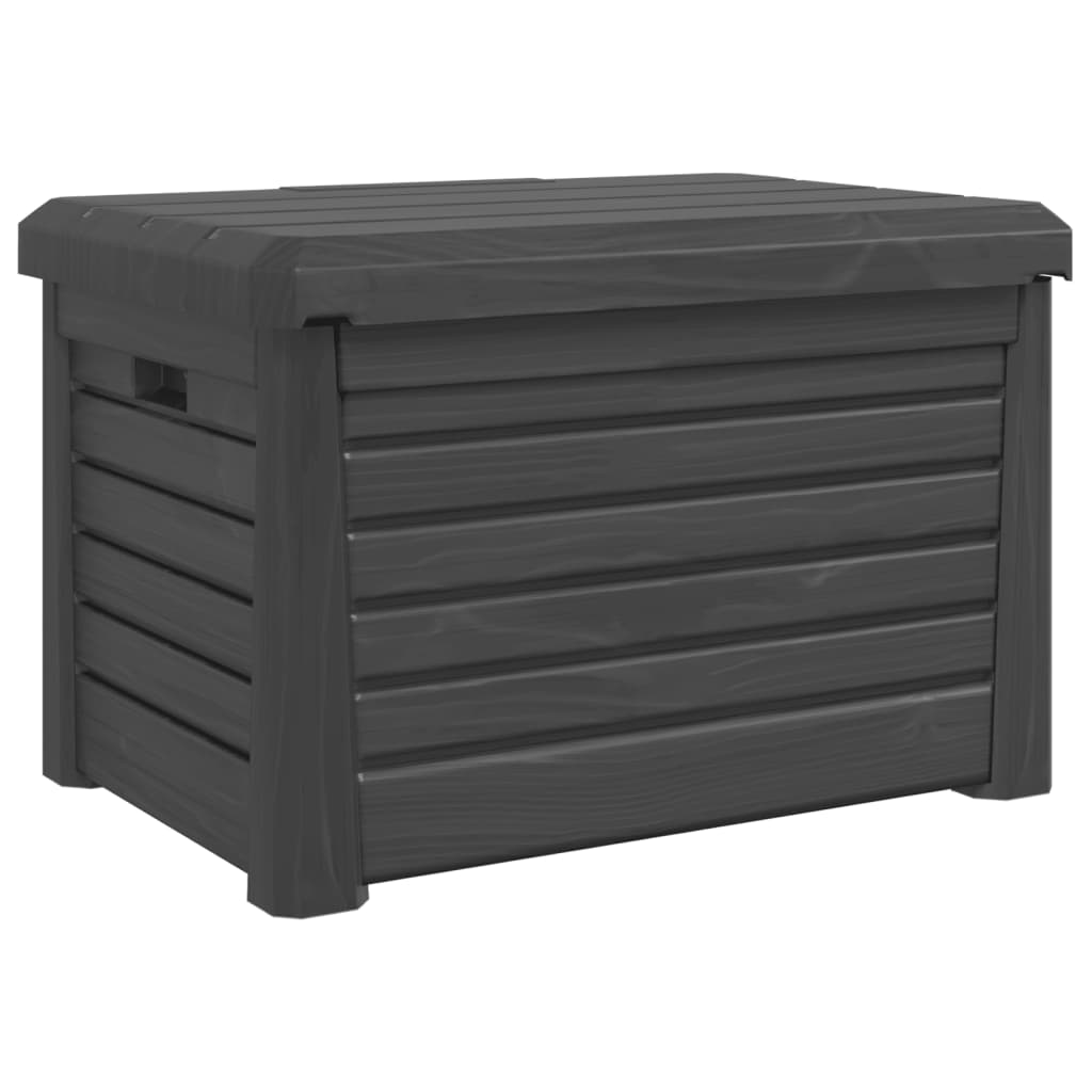 Outdoor Cushion Box Anthracite 73 x 50.5 x 46.5 cm Polypropylene