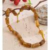 Eetit 50+5cm Coffee Resin Cylinder Chili Chain Necklace 2025 Stainless Steel Autumn Winter Statement Jewelry 2025 Gift Recommend