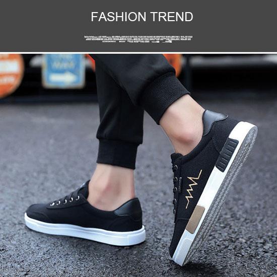 Buty płócienne męskie wiosenne oddychające buty casualowe męskie antypoślizgowe All Match niskie buty męskie trendy buty do skateboardingu