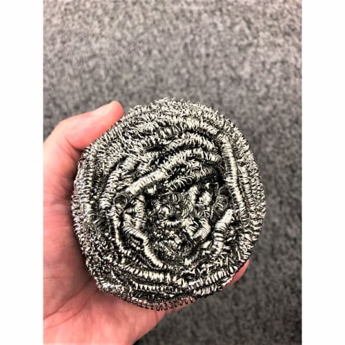 Aisen Industrial Stainless Steel Scrubber, 80g, KA243