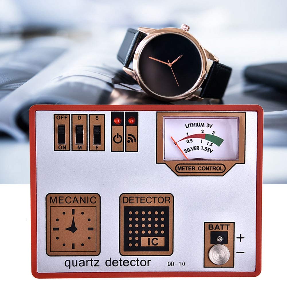 Watch Demagnetizer, Watch Repair Degaussing Demagnetizer Tool, Watch Demagnetization/Battery Measure/Pulse/Quartz Tester Machine