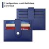 Business Anti-theft Brush PU Leather Card Slim ID and Bank Card Holder Wallet Protective Case Coin Card Holder Pouch