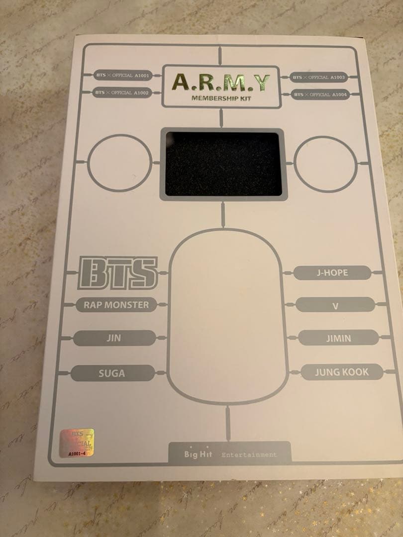 [USED] BTS Global ARMY 1st Generation Membership Kit