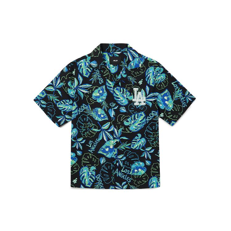 MLB Los Angeles Dodgers Shirt Unisex Black 3AWS00423-07BKS M