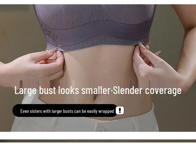 Plus Size Bust Minimizing Maternity Support Bra for Women