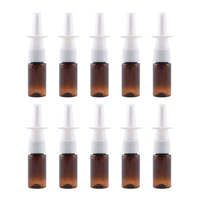 Nasal Drop Bottles, 10ml, Pack of 10, Light-Proof, Empty Bottles, Containers, Refillable, Travel Bottles, Spray Bottles