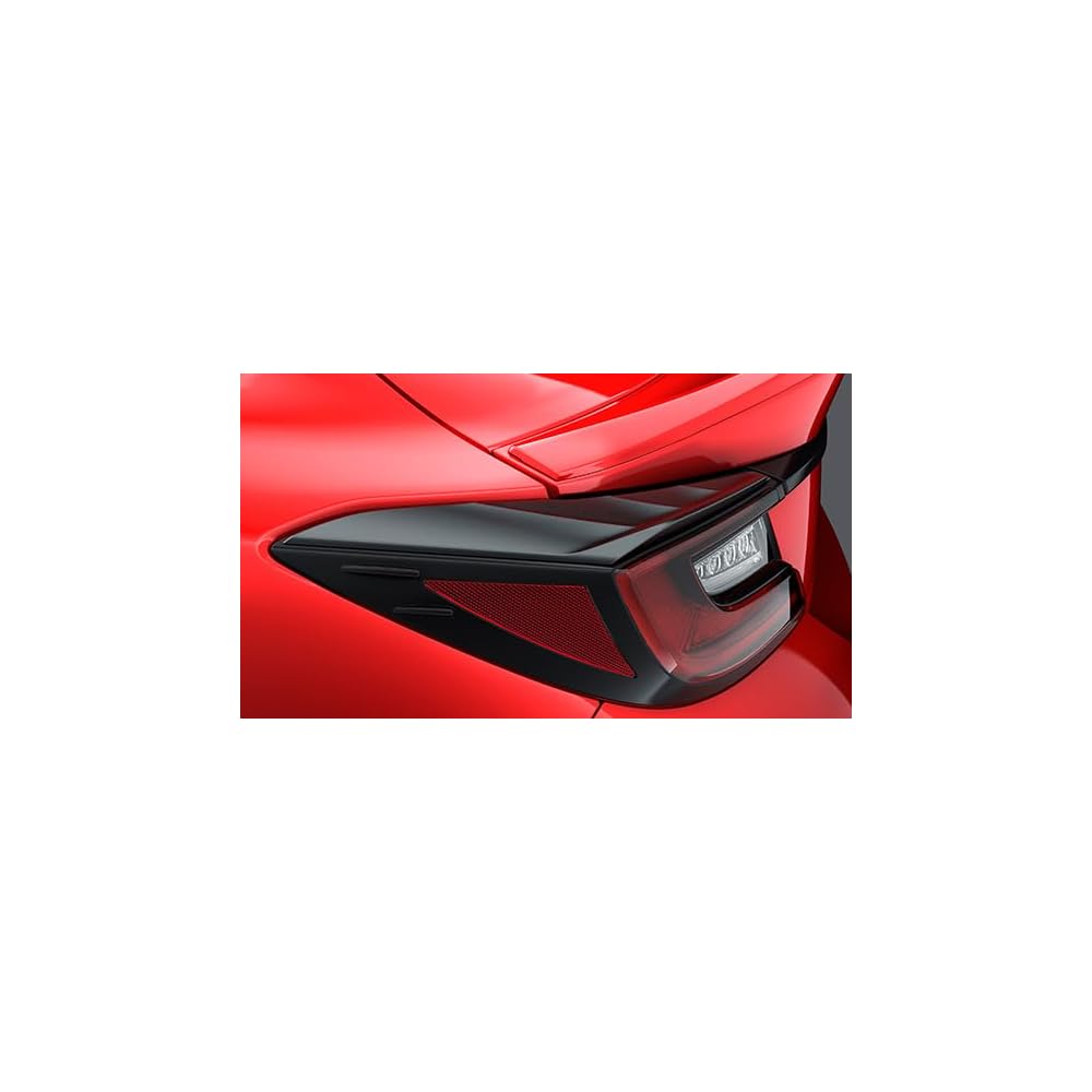 TRD Rear Side Spoiler for GR86, Matte Black, MS315-18009
