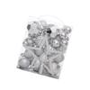 50Pcs Shatterproof Christmas Ornament Set With Plastic Tree Toppers Star For Indoor Outdoors Holiday Decorations