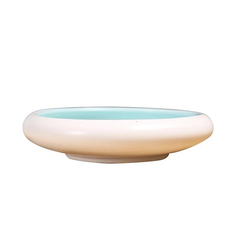 

Setting up dishes with artistic conception Lion dance smoke tableware Special dish dry ice plate Dry ice creative tableware