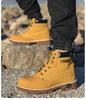 Steel Toe Cap Safety Shoes: Men’s Anti-Smash, Anti-Puncture, Slip-Resistant, Wear-Resistant, Year-Round Protection.