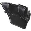 Fujiya (Fujiya) Architectural Thin Waist Bag, 2 Tiers, Black Gold, Light PU Leather Series, AB-42BG