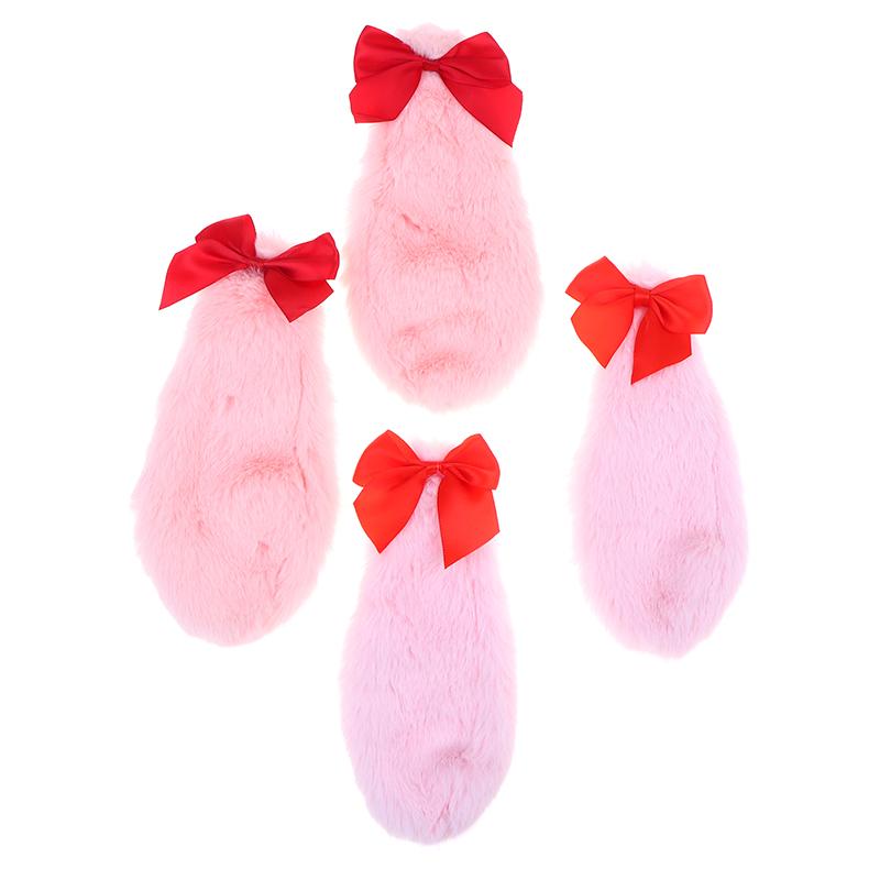 1Pair Motorcycle Helmet Decoration Ears Bow Cute Rabbit Ears Ski Helm Rabbit Ears Helmet Quick Release Accessories